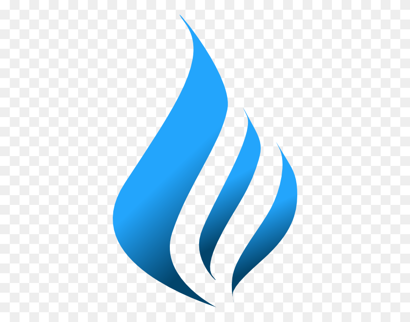 378x600 Blue Flame Icon Png - Flame Icon PNG