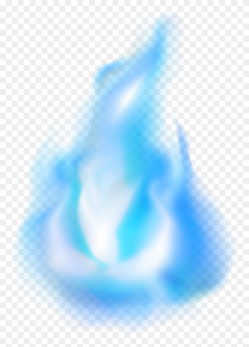 5620x8000 Голубое Пламя Png Клипарт - Прозрачный Огонь Png
