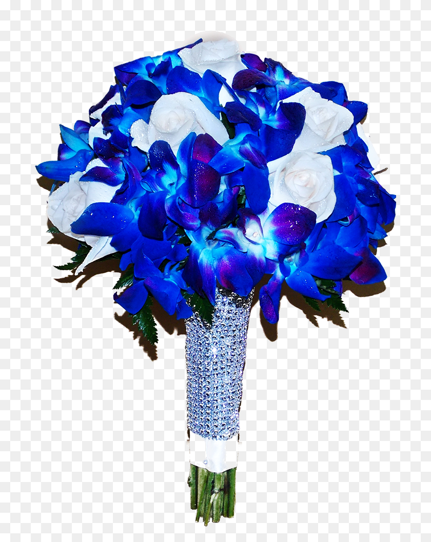 704x997 Blue Flower Bouquet Png - Bouquet Of Flowers PNG