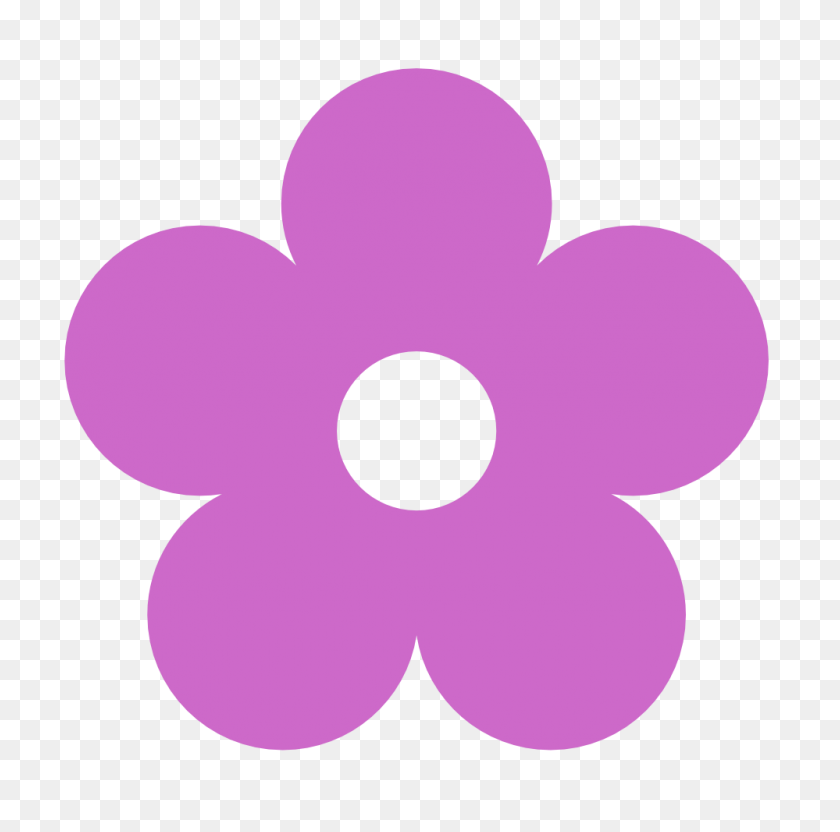 999x990 Blue Flower Clipart - Floral Banner Clip Art