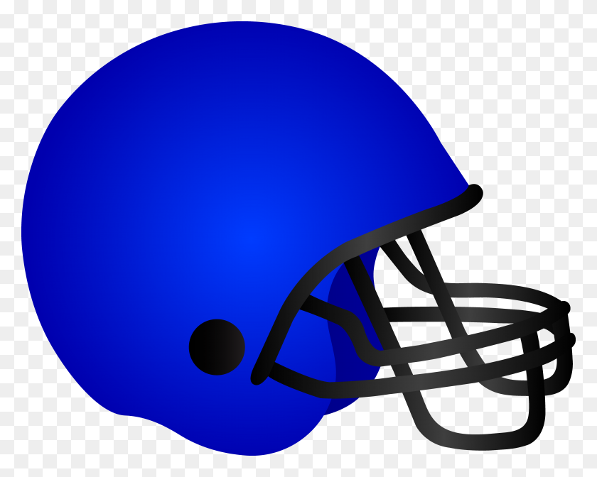 7362x5777 Blue Football Helmet - Softball Helmet Clipart