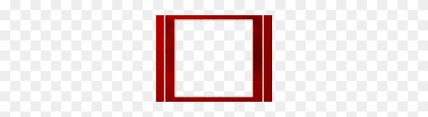228x171 Blue Frame Png, Vector, Clipart - Red Border PNG