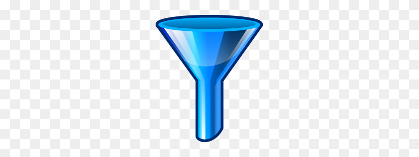 256x256 Blue Funnel Png Image Royalty Free Stock Png Images For Your Design - Funnel PNG