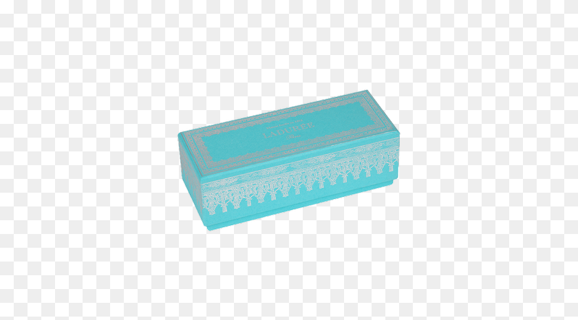 405x405 Blue Gift Box - Macaron PNG