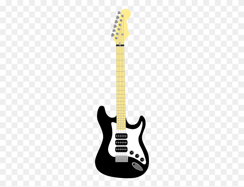186x582 Blue Guitar Clipart - Guitar Clipart Transparent Background