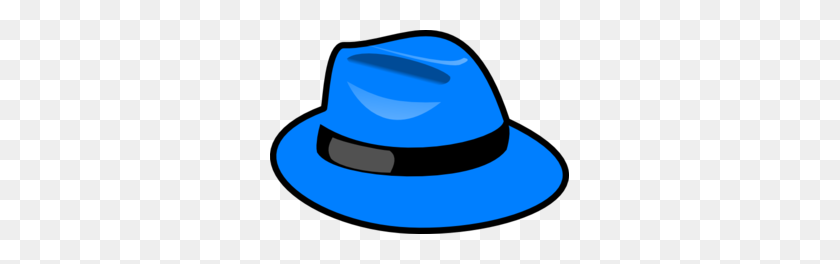 299x204 Blue Hat Clip Art - Hat Clipart
