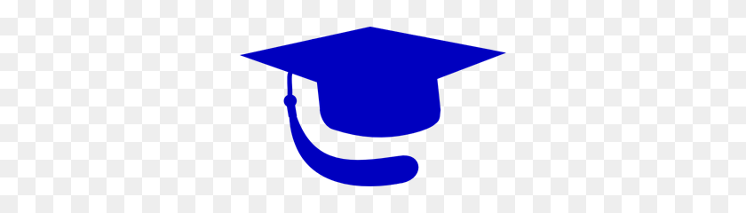 300x180 Blue Hat Graduation Png, Clip Art For Web - Graduation PNG