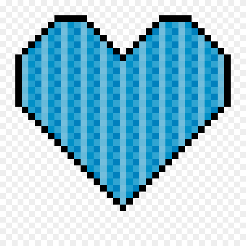 1750x1750 Blue Heart Clip Art - Blue Heart Clipart
