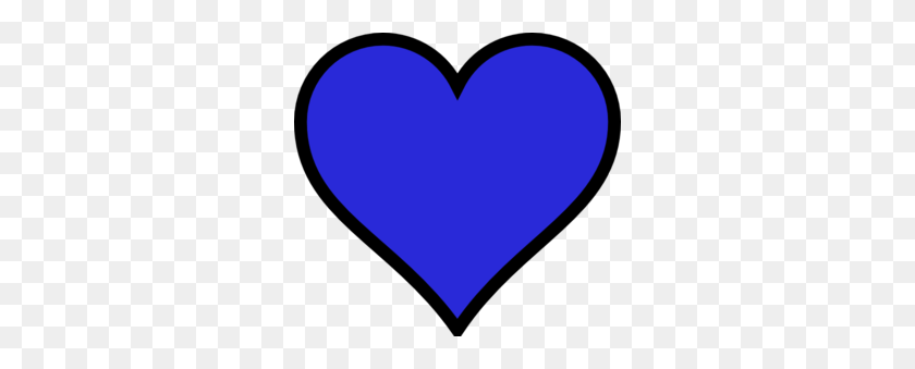 300x279 Blue Heart Clipart Free Clipart - Free Clip Art Heart Outline