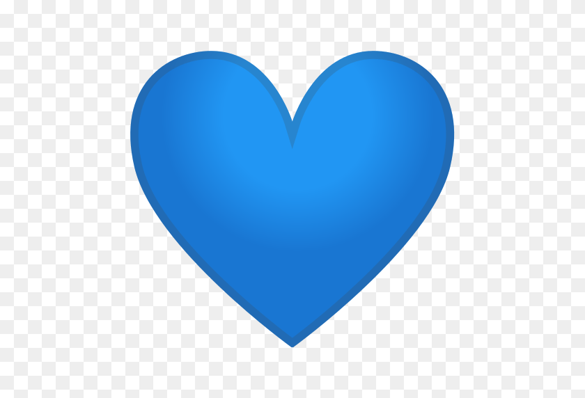 512x512 Эмодзи С Синим Сердцем, Значение С Картинками От А До Я - Эмодзи С Синим Сердцем В Формате Png
