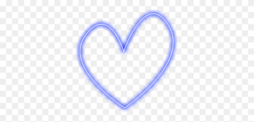 345x343 Blue Heart Png - Blue Heart PNG