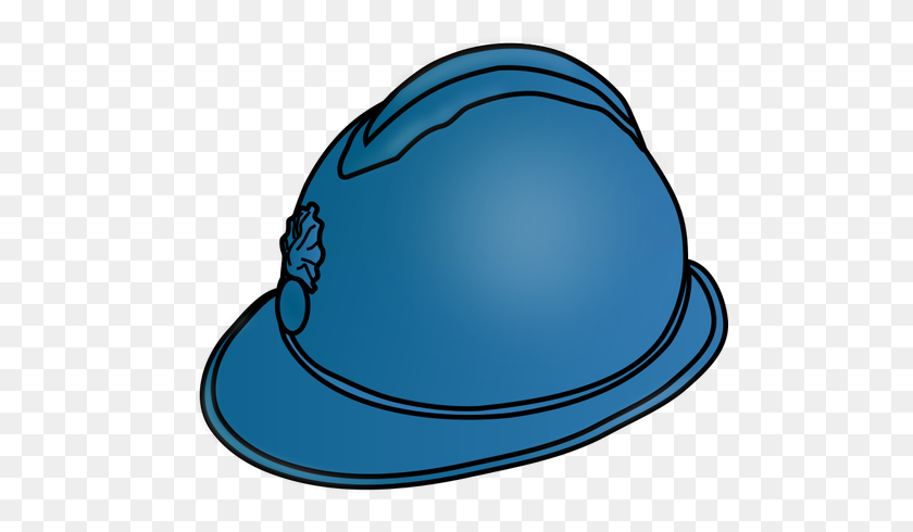 500x430 Blue Helmet - Army Helmet Clipart