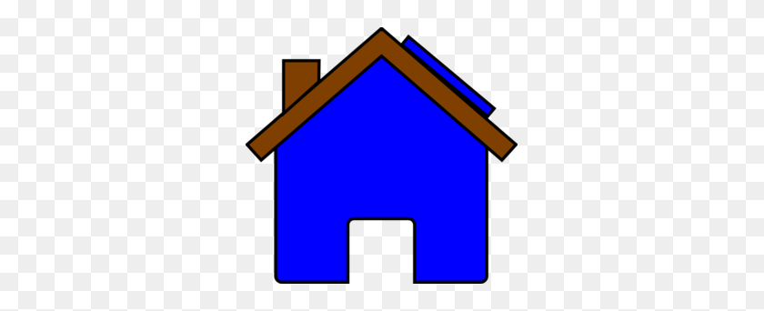 299x282 Blue House And Solar Panel Clip Art - Panel Clipart