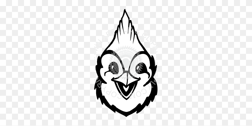 211x361 Blue Jay Clipart Mascot - Eagle Mascot Clipart