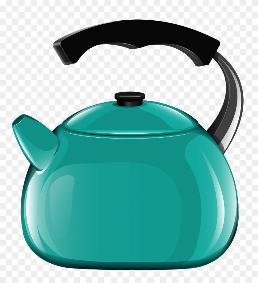 2721x3000 Blue Kettle Png Clipart - Teapot PNG