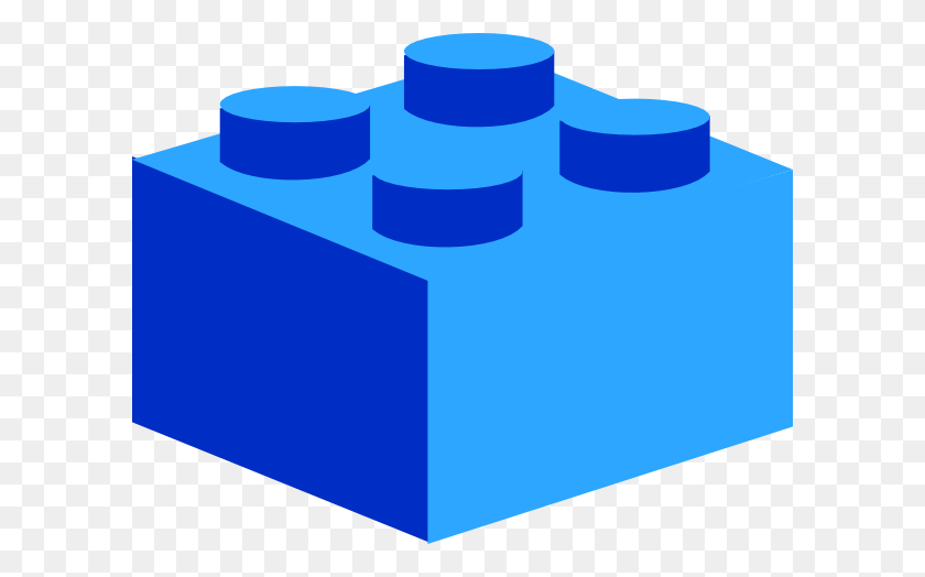 600x464 Синий Клипарт Лего - Бесплатные Клипарт Лего