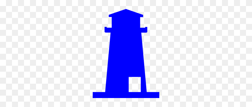 222x298 Blue Lighthouse Clip Art - Lighthouse Clipart