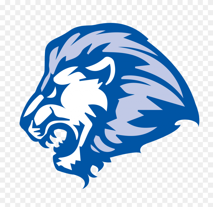 2000x1939 Blue Lion Logo Png - Lion Logo PNG