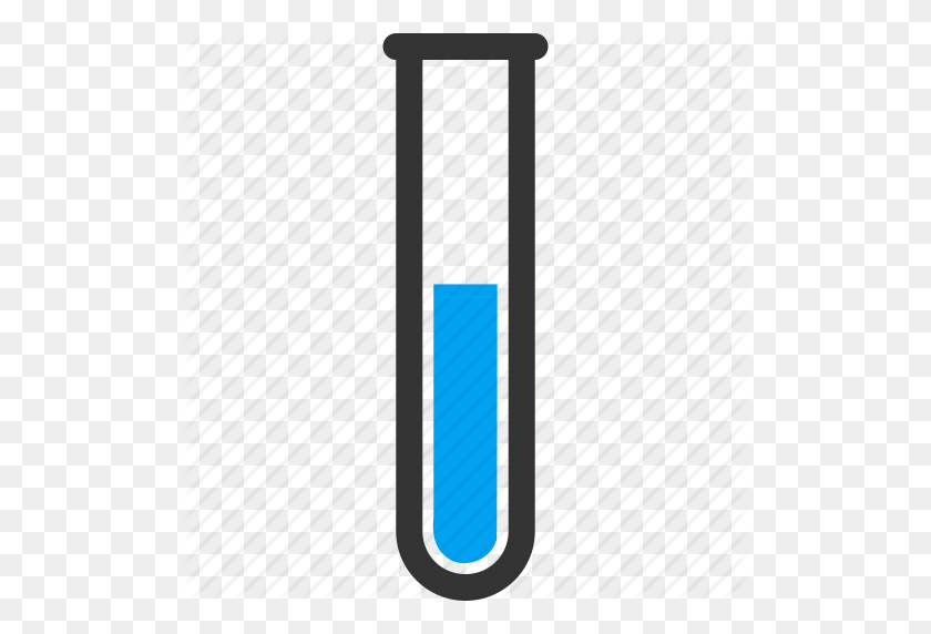 512x512 Blue Liquied, Chemical Analysis, Chemistry, Lab, Test Tube - Test Tube PNG