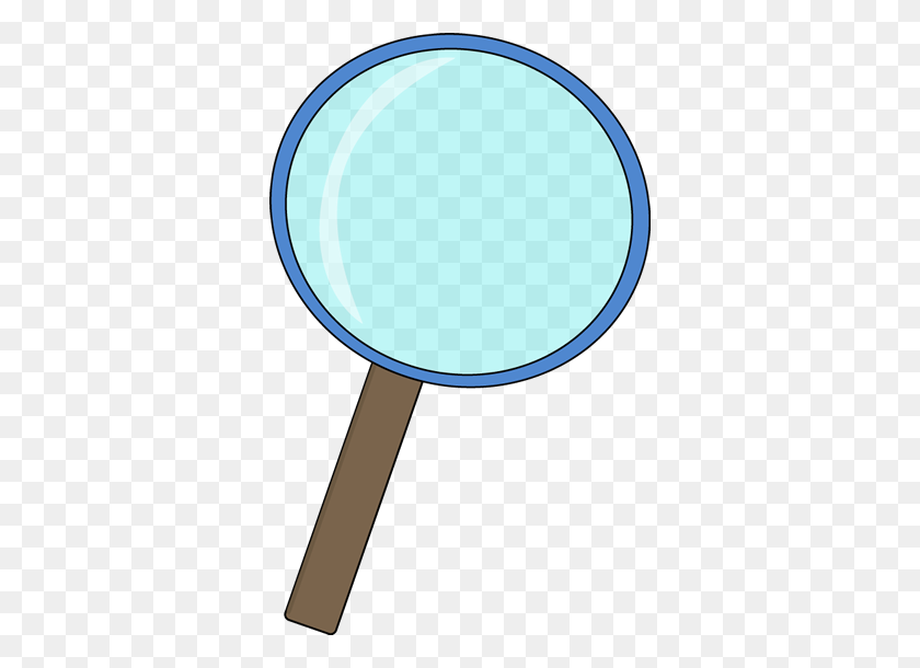 348x550 Blue Magnifying Glass Education Clipart Magnifying - Clipart Magnifying Glass Detective