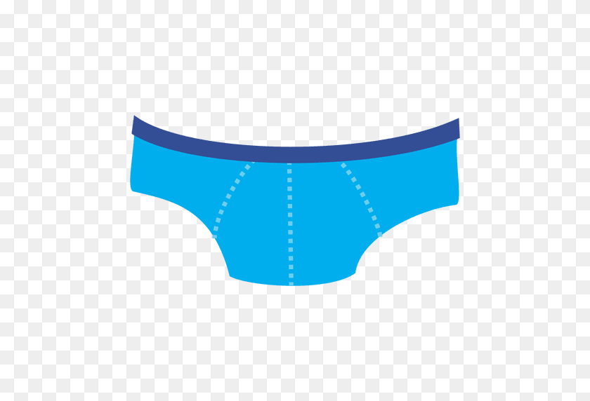 512x512 Blue Mens Underwear Cartoon - Panties PNG