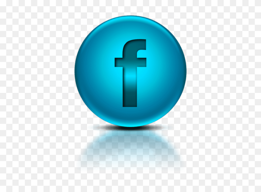 480x560 Icono De Orbe Metálico Azul Logos De Redes Sociales Logotipo De Facebook Png - Orbe Png