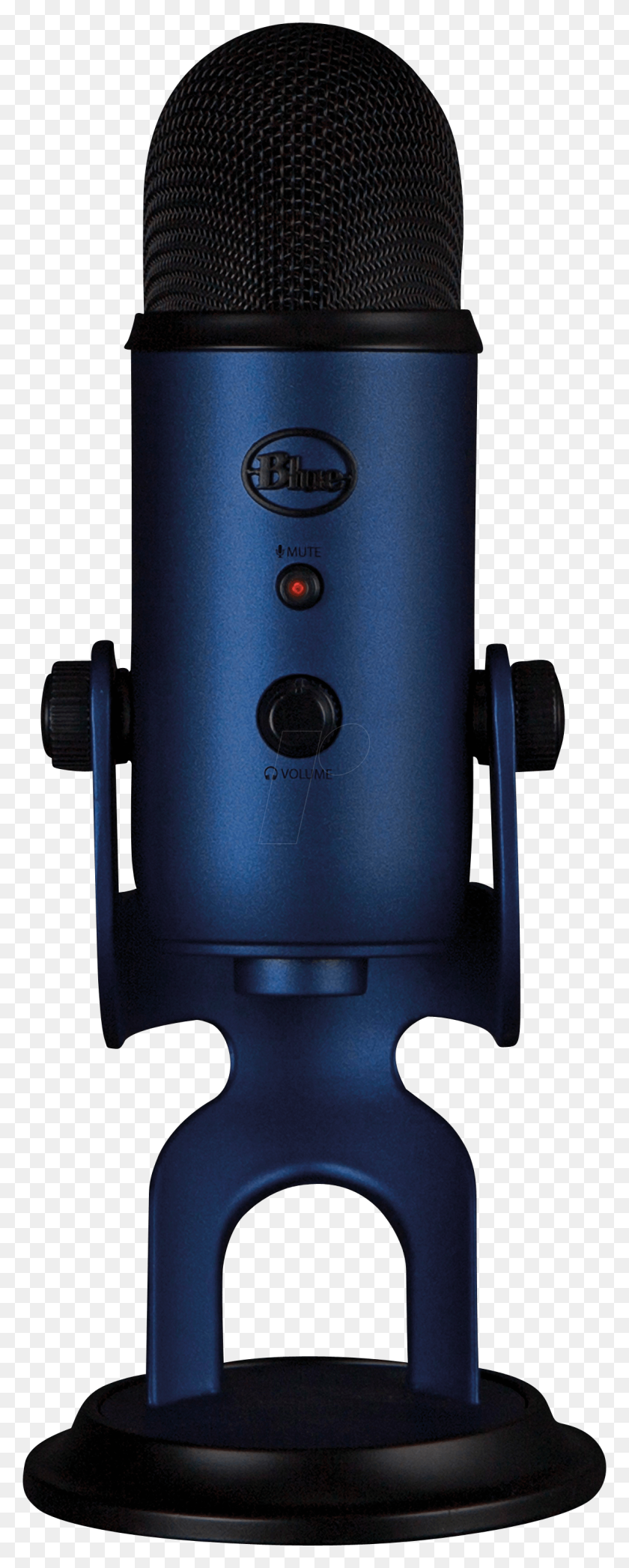 1150x2999 Blue Micro Midnight Blue Yeti Usb Microphone - Blue Yeti PNG