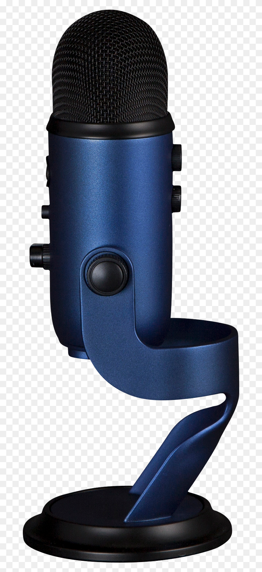 694x1772 Azul Micrófonos Yeti Usb Azul De Medianoche Usb Mikrofon - Azul Yeti Png