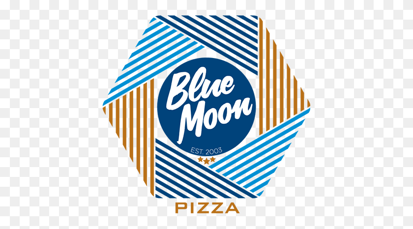 423x406 Blue Moon Pizza Full Service Restaurant Bar Pizza Takeaway - Blue Moon PNG