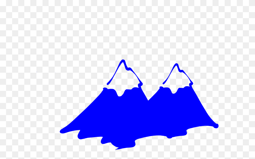 600x465 Blue Mountain Clipart - Mountain Top Clipart