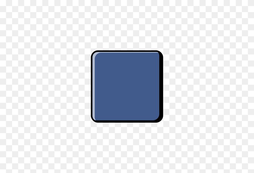 512x512 Azul, Música, Pausa, Reproducir, Cuadrado, Icono De Parada - Cuadrado Azul Png