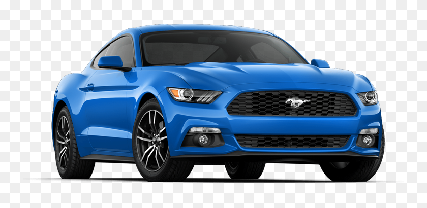 750x350 Blue Mustang Clipart Transparent - Mustang PNG