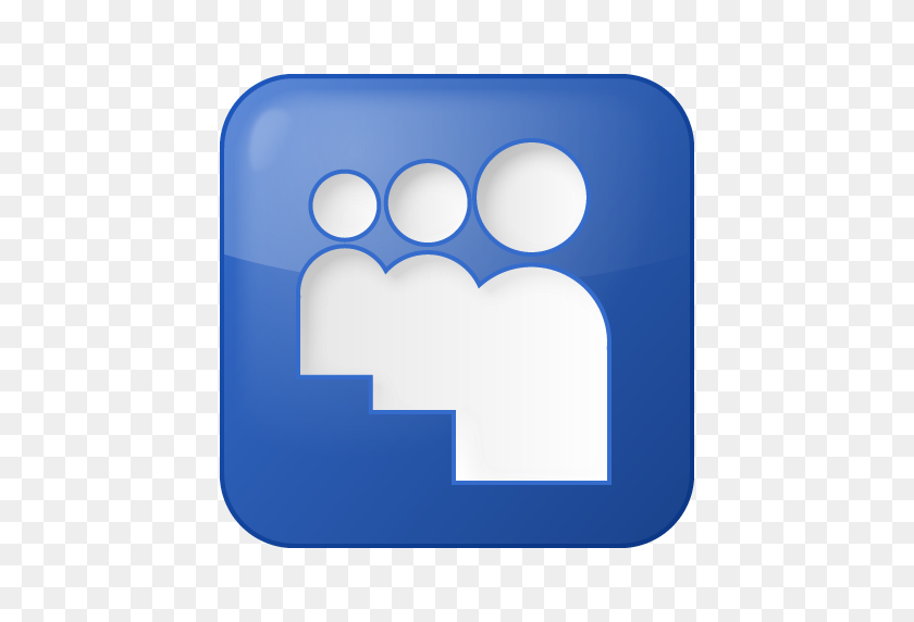 512x512 Синий, Myspace, Значок Социальных Сетей - Логотип Myspace Png