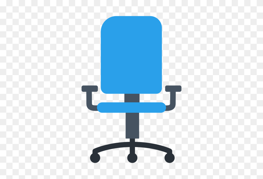 512x512 Blue Office Chair Clipart - Office Chair PNG