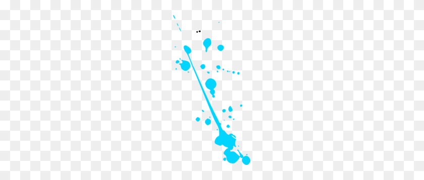 153x298 Blue Paint Splatter Clip Art - Blood Dripping Clipart