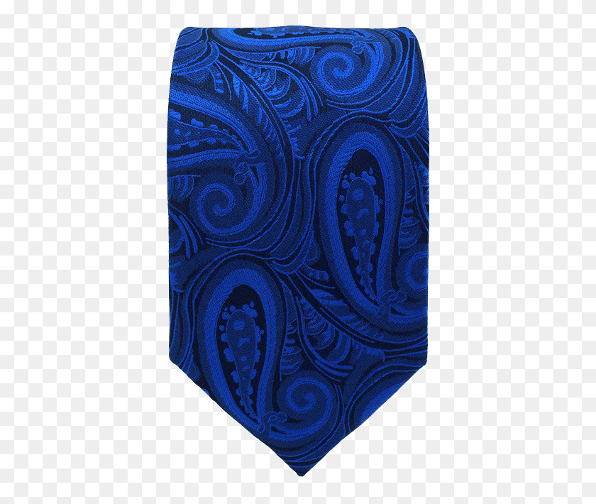 650x650 Blue Paisley Mens Necktie Silk Fashion Ties For Male Classic - Blue Bandana PNG