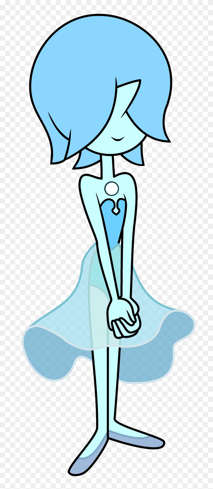 1884x4500 Blue Pearl Steven Universe Wiki Fandom Powered - Diamonds Falling PNG
