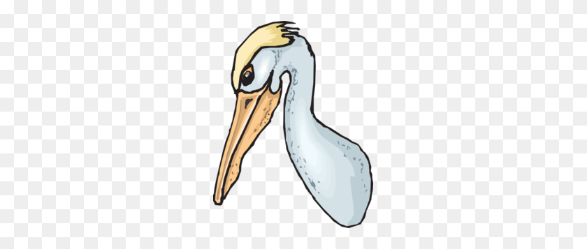 229x297 Blue Pelican Head Clip Art - Pelican Clip Art