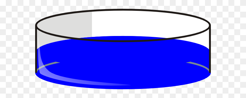 600x275 Blue Petri Dish Clip Art - Petri Dish Clip Art