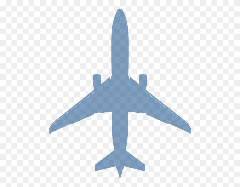498x594 Blue Plane Clip Art - Plane Clipart