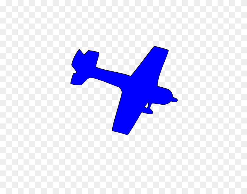 600x600 Синий Самолет Клипарты Скачать Бесплатно Картинки - Маленький Самолет Клипарт