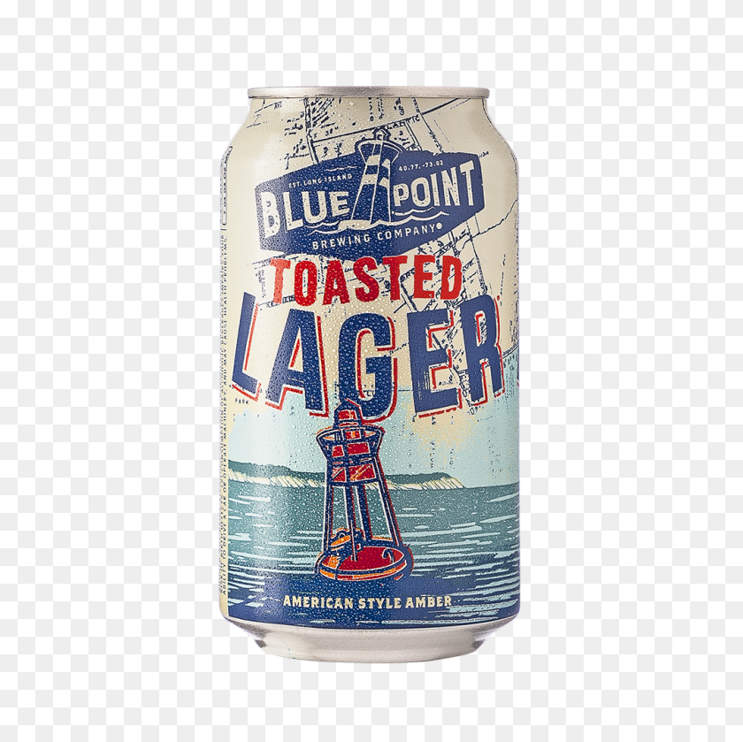 1000x1000 Blue Point Toasted Lager Can Beer Hawk - Beer Can PNG