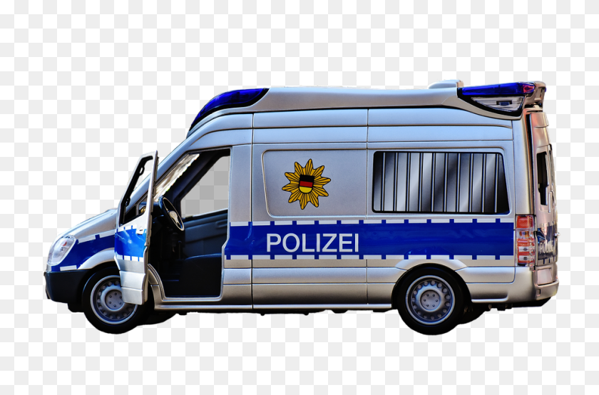 960x608 Png Синяя Полицейская Машина