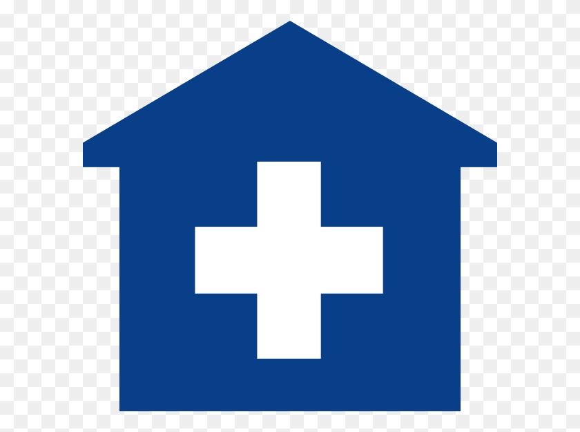 600x565 Blue Primary Care Medical Home Clip Art - Primary Clipart