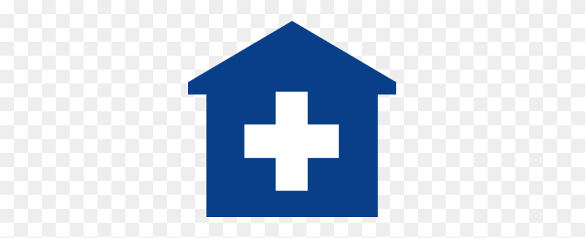 299x282 Clipart De Hogar Médico De Atención Primaria Azul - Clipart De Logotipo Médico