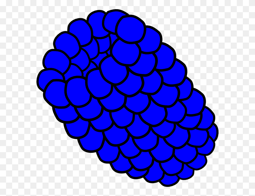 600x584 Blue Raspberry Clip Art - Blue Raspberry Clipart