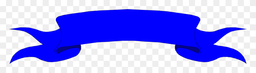958x222 Blue Ribbon Banner Clipart - Free Ribbon Banner Clipart