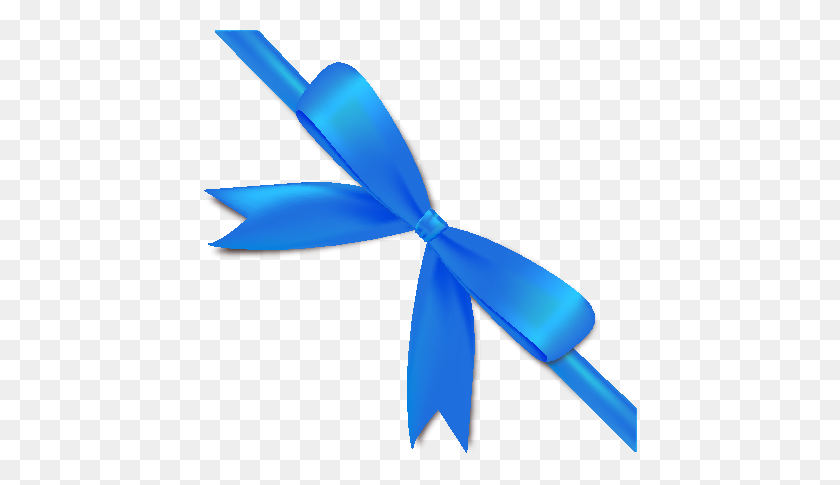435x425 Blue Ribbon Design - Blue Ribbon Clip Art