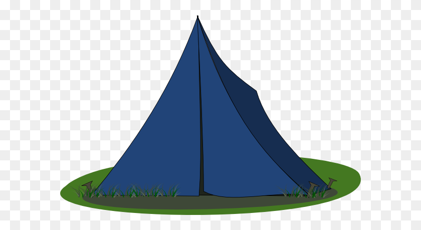 600x399 Blue Ridge Tent Clip Art - Camping Tent Clipart