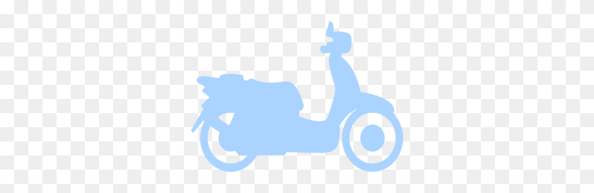 300x213 Blue Scooter Clip Art - Scooter Clipart